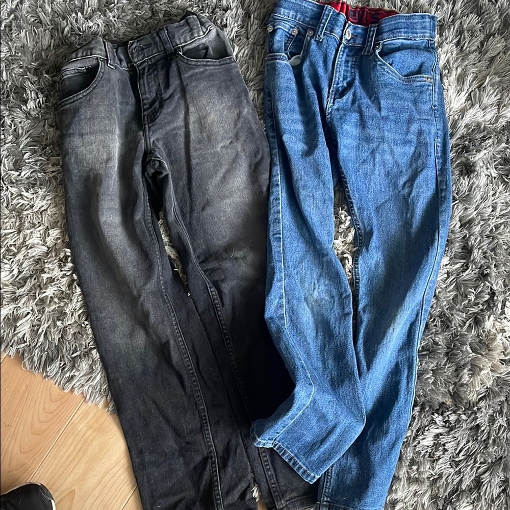 Boy’s Black and Blue Jeans size 10